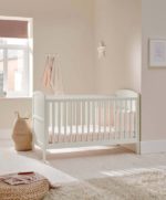 Dover 2 részes bútorcsomag baba/gyerekággyal (70*140) - Fehér