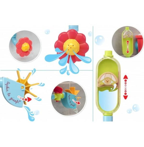 Sophie csövek és csapok fürdős játék