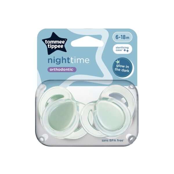 tommee tippee Night Time cumi 6-18 hó, 2db
