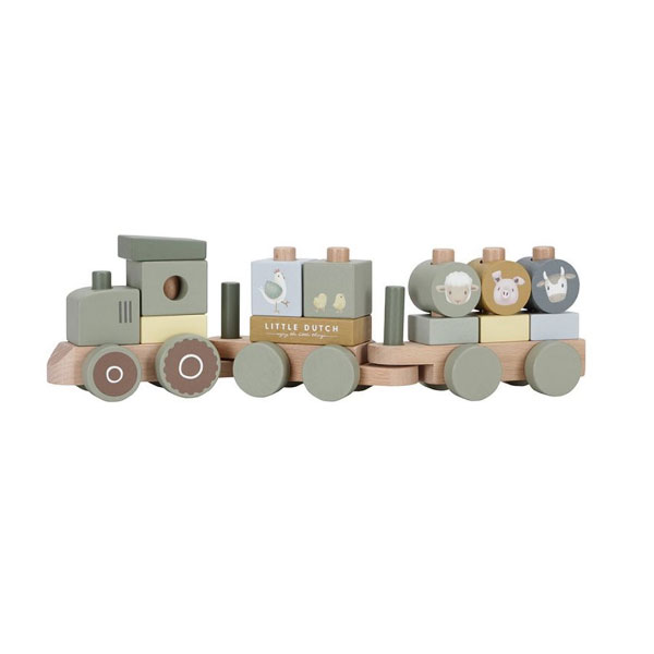 Little Dutch traktor vonat - Little Farm