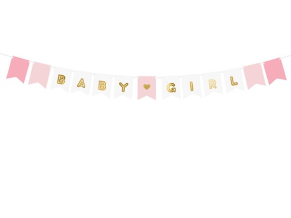 Party girland, Baby Girl, 15x175 cm