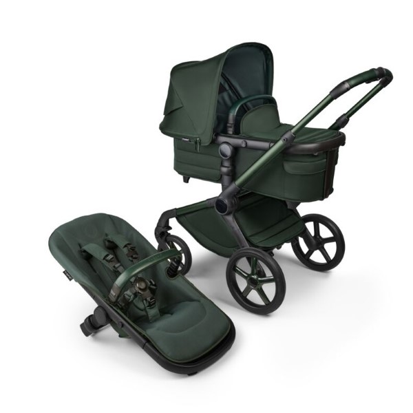 Bugaboo Fox 5 Noir Limited Edition babakocsi - Midnight Green