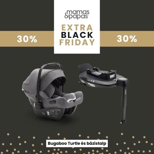 Bugaboo Turtle Air by Nuna autósülés csomag - Grey Melange