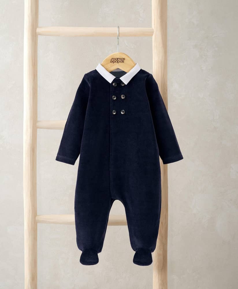 mamas-papas-all-in-ones-bodysuits-blue-velour-sleepsuit-1192480928