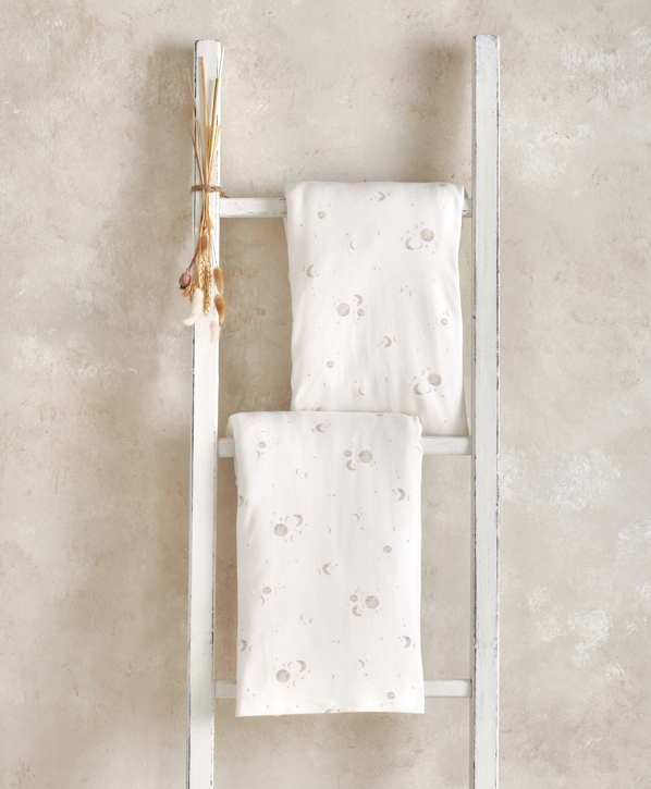 Gumis lepedő, 2db, Lua bölcsőhöz - Cosmic Sky