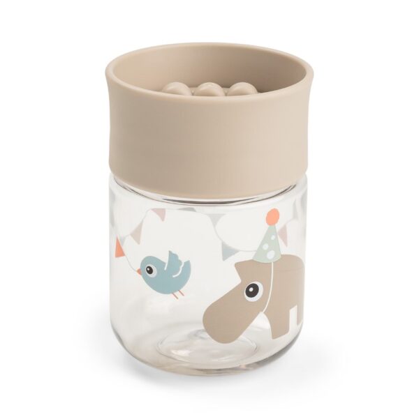 Done by Deer 360 fokos tanulópohár, Celebration, homokszínű