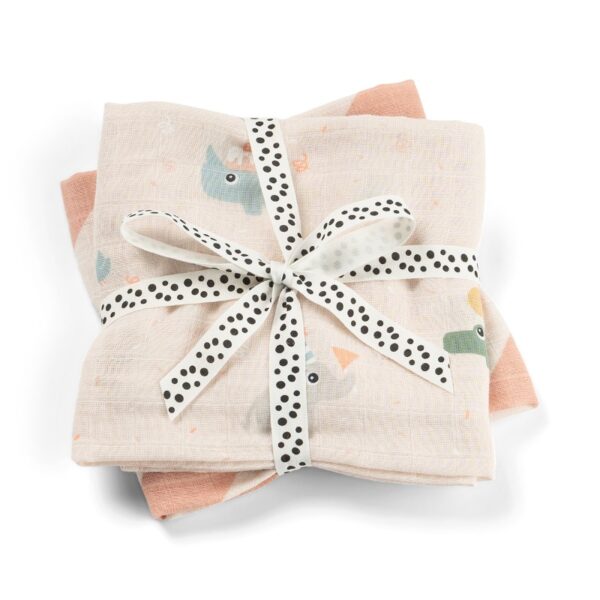 Done by Deer Textilpelenka, 2db, Celebration, púder