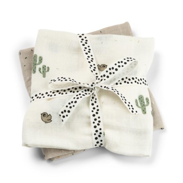 Done by Deer Textilpelenka, 2db, Lalee, homokszínű