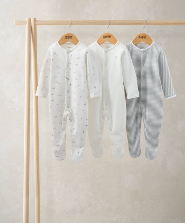 Papírsárkány mintás rugdalózó (3 db-os csomag)