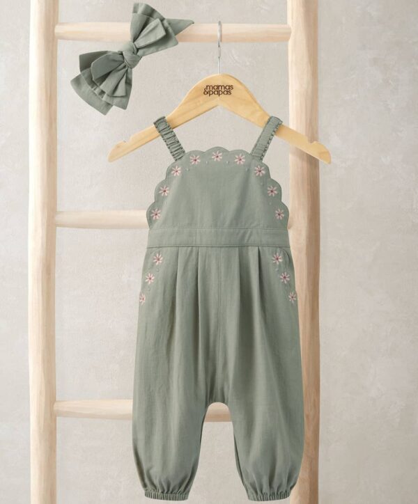 Cakkos kantáros nadrág és fejpánt szett