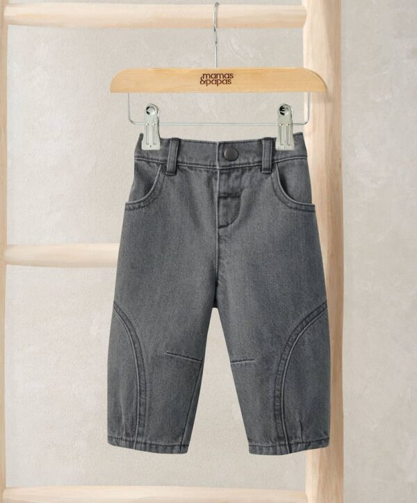 Antracit hordó fazonú farmer