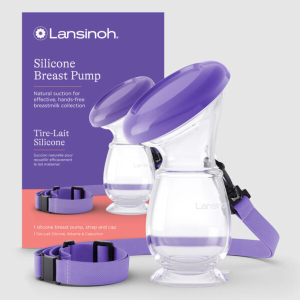 Lansinoh anyatejgyűjtő és szilikon mellszívó